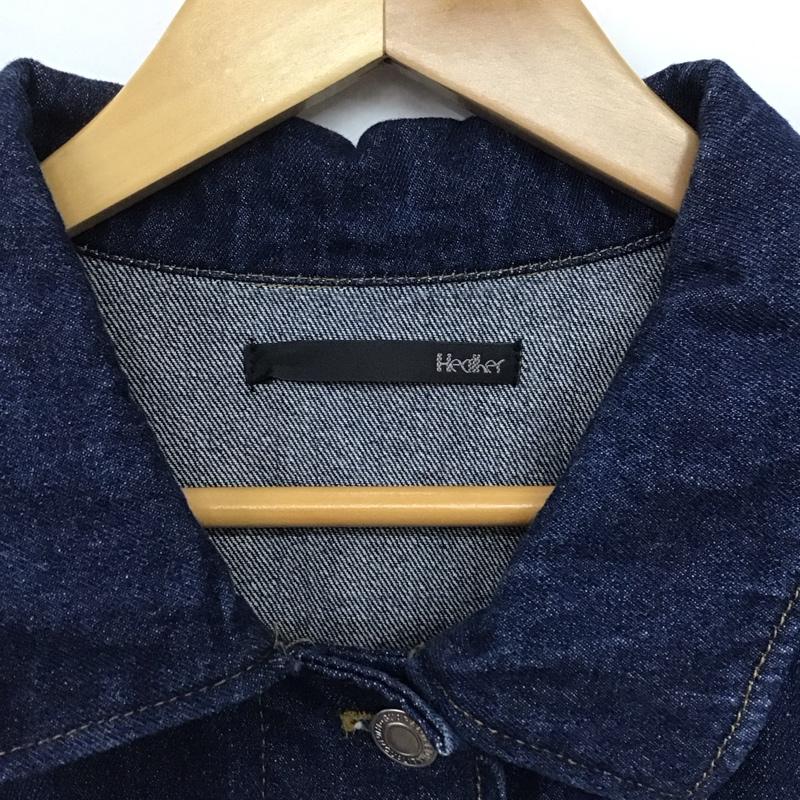 ヘザー Heather ジャケット、上着 ジャケット、ブレザー HE070450TS FREE 無地 インディゴ / インディゴ /  レディース USED 古着 中古 10142772
