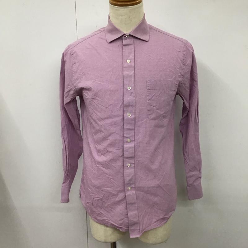 トミーヒルフィガー TOMMY HILFIGER シャツ、ブラウス 長袖 長袖シャツ カラーシャツ ポケットシャツ 長袖カットソー チェックシャツ チェック 紫 / パープル /  メンズ USED 古着 中古 10116431