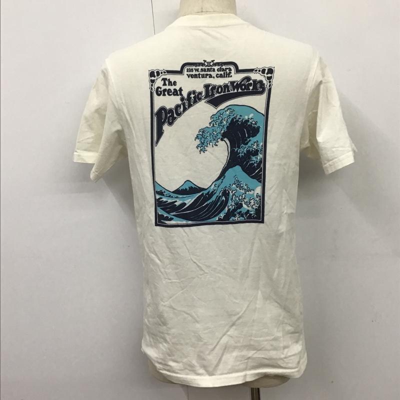パタゴニア patagonia Tシャツ 半袖 S ロゴ、文字 白 / ホワイト /  メンズ USED 古着 中古 10106012