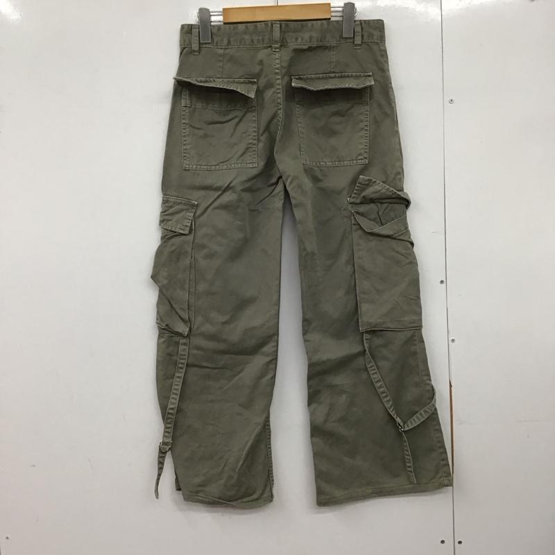 ザラ ZARA パンツ ワークパンツ、ペインターパンツ 36 無地 カーキ / カーキ /  レディース USED 古着 中古 10150481