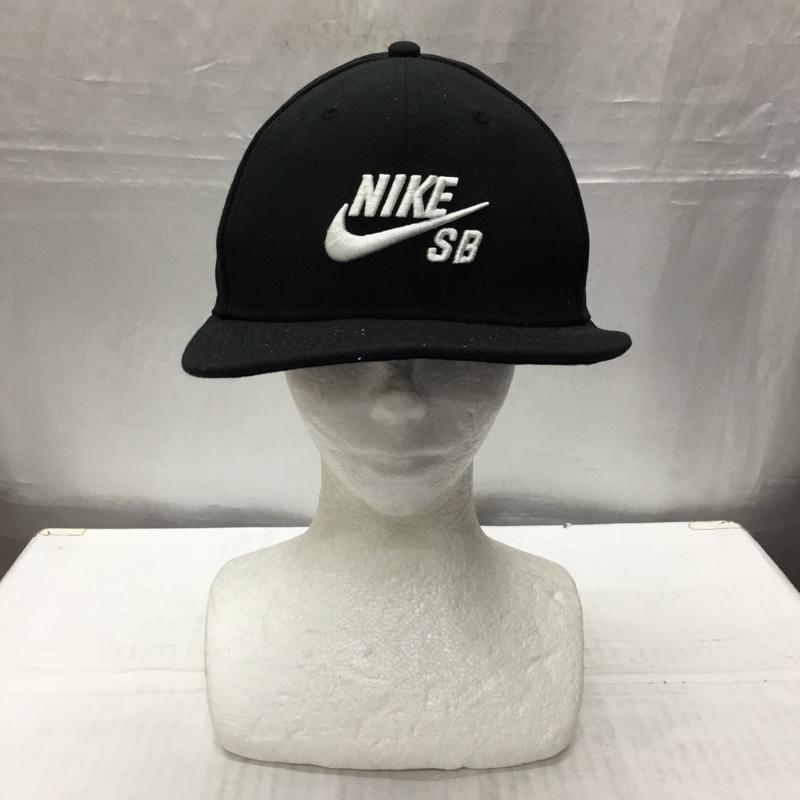 ナイキ NIKE 帽子 キャップ 628683-013 SB ICON SNAPBACK CAP ロゴ、文字 黒 / ブラック /  メンズ USED 古着 中古 10115594