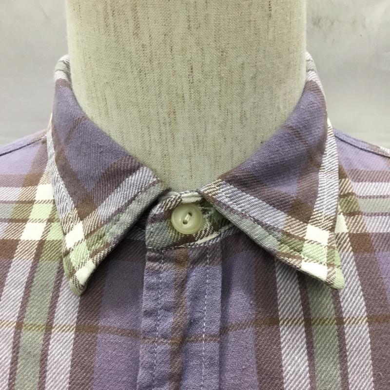 デニム アンド サプライ DENIM & SUPPLY シャツ、ブラウス 長袖 胸ポケット M チェック マルチカラー / マルチカラー /  メンズ USED 古着 中古 10117159