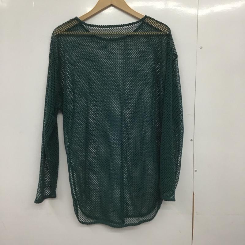 チャオパニックティピー CIAOPANIC TYPY カットソー 長袖 ONE SIZE 無地 緑 / グリーン /  レディース USED 古着 中古 10148787
