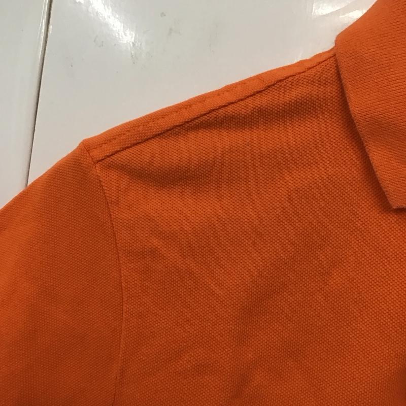 ポロバイラルフローレン Polo by RALPH LAUREN ポロシャツ 半袖 半袖ポロシャツ カラーシャツ 半袖カットソー XS ロゴ、文字 橙 / オレンジ /  メンズ USED 古着 中古 10130838