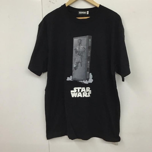 バンダイ BANDAI Tシャツ 半袖 STAR WARS 映画Tシャツ スターウォーズ XL プリント 黒 / ブラック /  メンズ USED 古着 中古 10123365