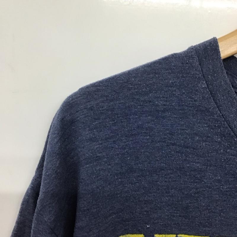 古着 USED Tシャツ 半袖 半袖カットソー プリントTシャツ クルーネックカットソー バンドTシャツ プリント 青 / ブルー /  メンズ USED 古着 中古 10141497