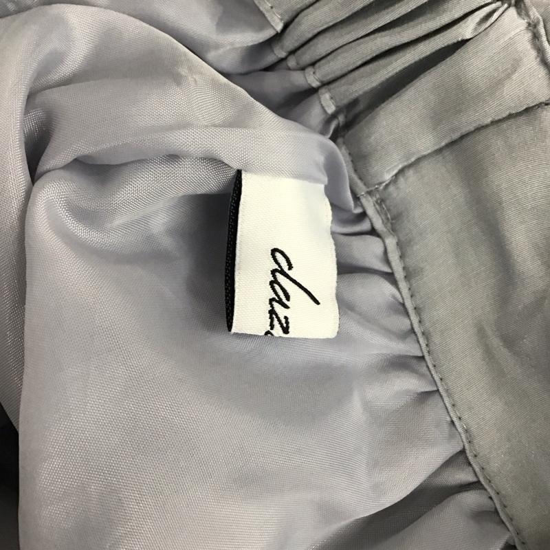 ダズリン dazzlin スカート ロングスカート 021920802301 シアープリーツロングスカート FREE 無地 水色 / ライトブルー /  レディース USED 古着 中古 10114763