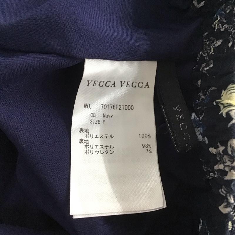 イェッカヴェッカ YECCA VECCA ボトムス ボトムス FREE 総柄 紺 / ネイビー /  レディース USED 古着 中古 10139596