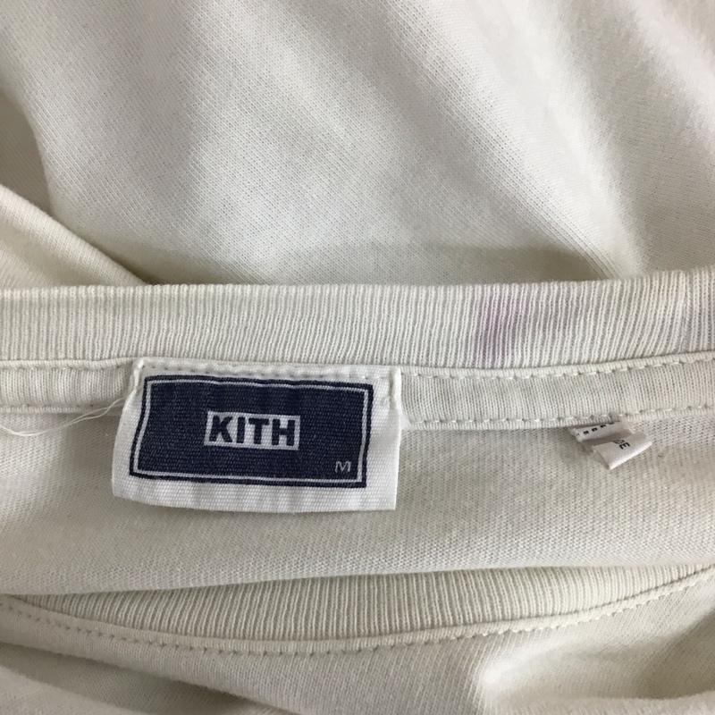 キス KITH Tシャツ 半袖 半袖カットソー プリントTシャツ クルーネックカットソー M ロゴ、文字 白 / ホワイト /  メンズ USED 古着 中古 10118082
