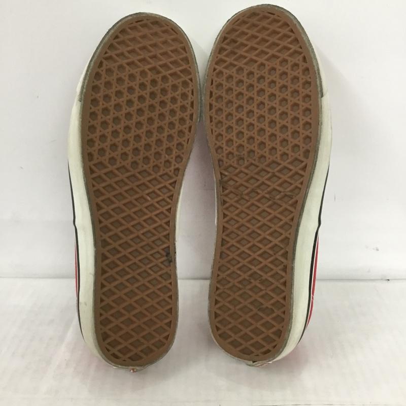 バンズ VANS スニーカー スニーカー 507452 28.5cm ローカット 28.5cm ロゴ、文字 赤 / レッド / X 白 / ホワイト /  メンズ USED 古着 中古 10123459