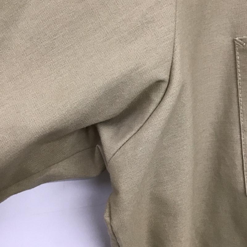 レッドキャップ RED KAP シャツ、ブラウス 半袖 半袖シャツ 無地シャツ ポケットシャツ XL 無地 ベージュ / ベージュ /  メンズ USED 古着 中古 10150049