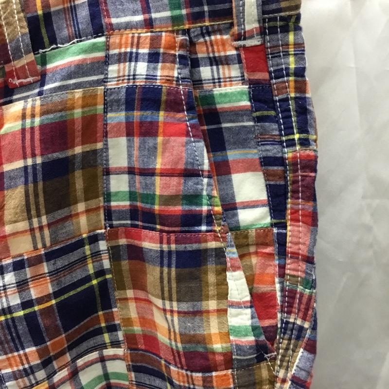 ビームス BEAMS パンツ ショートパンツ パッチワーク L チェック マルチカラー / マルチカラー /  メンズ USED 古着 中古 10110617