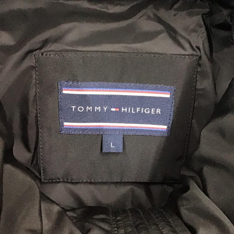 トミーヒルフィガー TOMMY HILFIGER ジャケット、上着 ジャケット、ブレザー XM0XM00757 ダウン フェザー L ワンポイント 黒 / ブラック /  メンズ USED 古着 中古 10121161