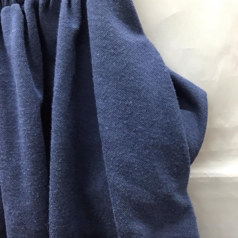 ケービーエフ KBF スカート ミニスカート RBS72074T フレアスカート 無地 紺 / ネイビー /  レディース USED 古着 中古 10115408