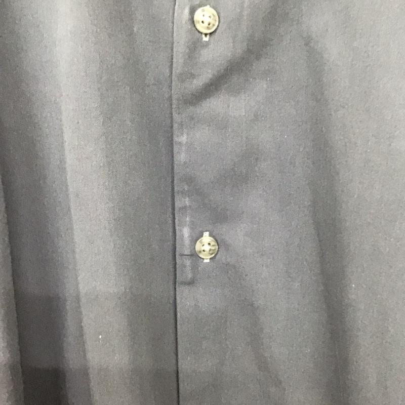 ニコアンド niko and... シャツ、ブラウス 長袖 L 無地 チャコールグレー / チャコールグレー /  メンズ USED 古着 中古 10130157