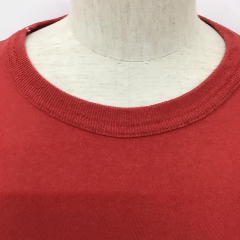 チャンピオン Campion Tシャツ 半袖 L 無地 赤 / レッド /  メンズ USED 古着 中古 10128281
