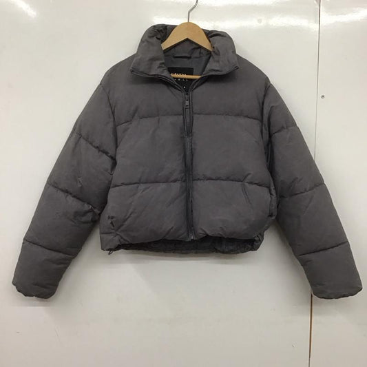 ザラ ZARA ジャケット、上着 ジャケット、ブレザー 5320 719 819 中綿ジャケット スタンドカラー XS 無地 灰 / グレー /  レディース USED 古着 中古 10138681