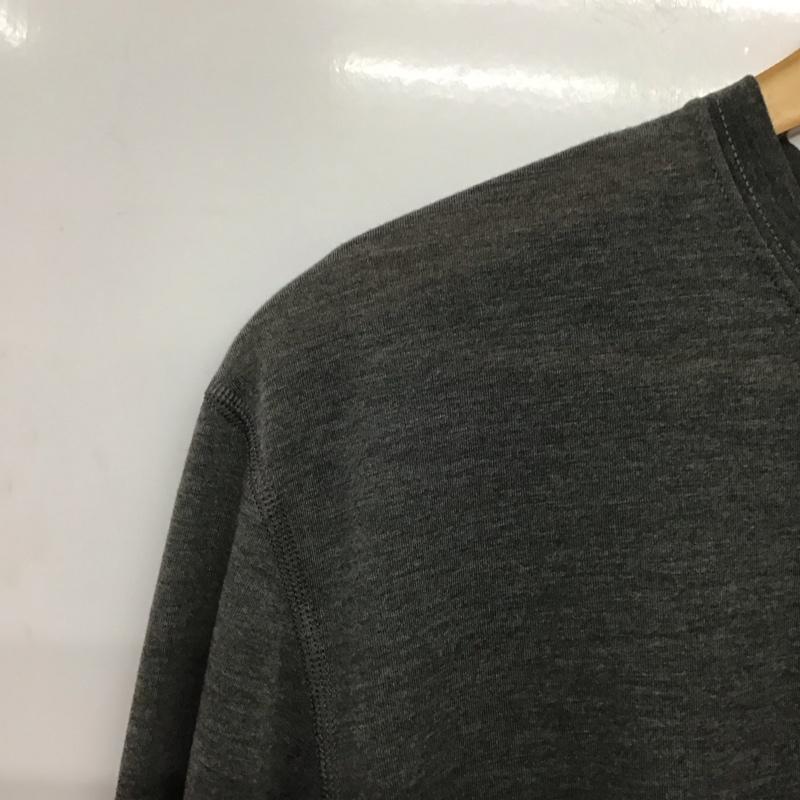 パタゴニア patagonia Tシャツ 長袖 L 無地 灰 / グレー /  メンズ USED 古着 中古 10143331