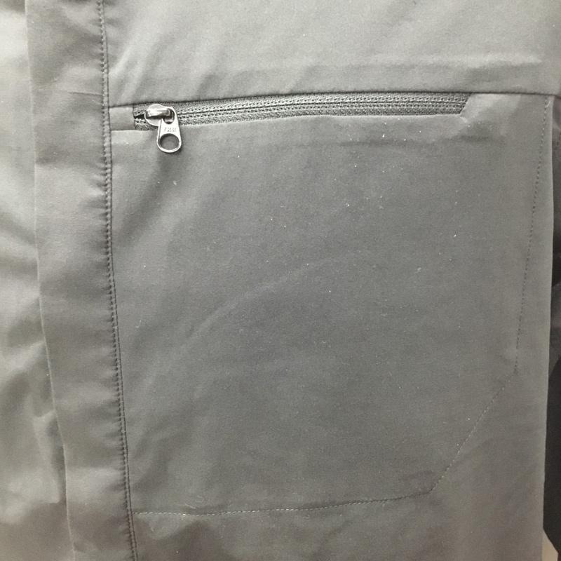 アークテリクス ARC TERYX シャツ、ブラウス 長袖 長袖シャツ カラーシャツ ポケットシャツ 長袖カットソー S 無地 黒 / ブラック /  メンズ USED 古着 中古 10115195