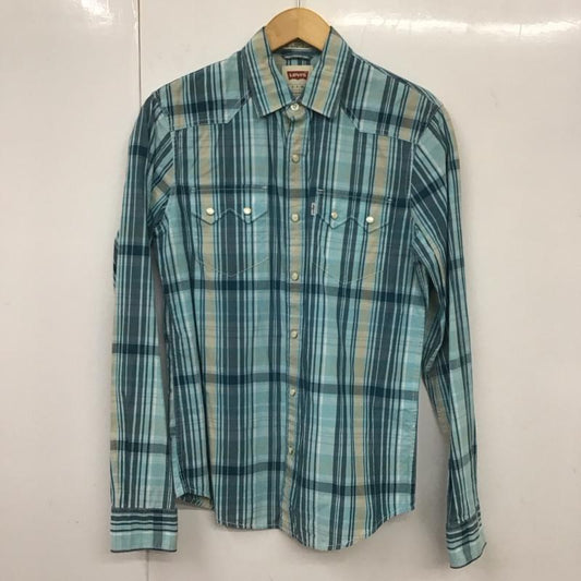 リーバイス Levi s シャツ、ブラウス 長袖 長袖シャツ チェックシャツ カラーシャツ ウエスタンシャツ S チェック マルチカラー / マルチカラー /  メンズ USED 古着 中古 10131381