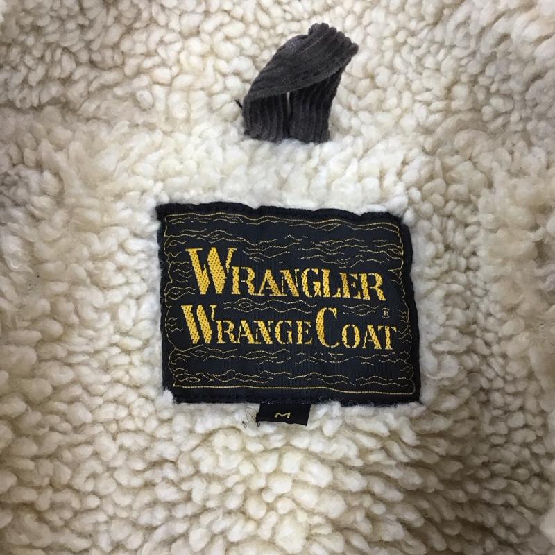 ラングラー Wrangler ジャケット、上着 ジャケット、ブレザー コーデュロイジャケット ボアジャケット カジュアルジャケット 古着 M ロゴ、文字 茶 / ブラウン /  メンズ USED 古着 中古 10113169
