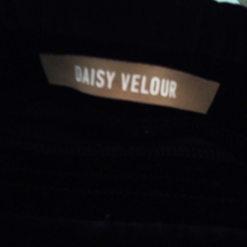 デイジーベロア DAISY VELOUR パンツ キュロット 40 無地 黒 / ブラック /  レディース USED 古着 中古 10010949