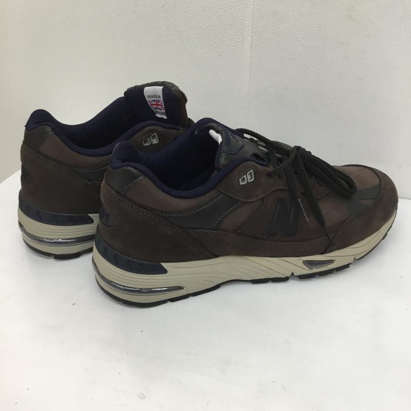 ニューバランス New Balance スニーカー スニーカー M991NBB US：10.5 ロゴ、文字 ダークブラウン / ダークブラウン /  メンズ USED 古着 中古 10105900