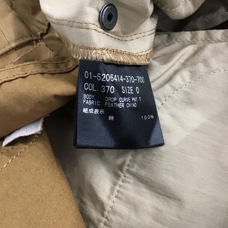 セオリー theory パンツ スラックス 0 無地 茶 / ブラウン /  レディース USED 古着 中古 10147205