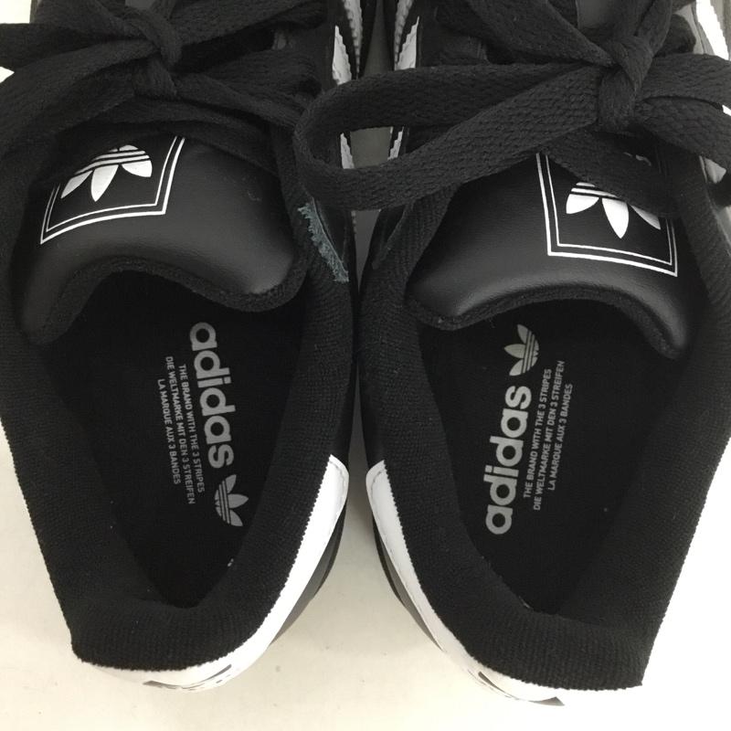 アディダス adidas スニーカー スニーカー JI0079 Superstar2 22cm 22.0cm ロゴ、文字 黒 / ブラック / X 白 / ホワイト /  レディース USED 古着 中古 10137389