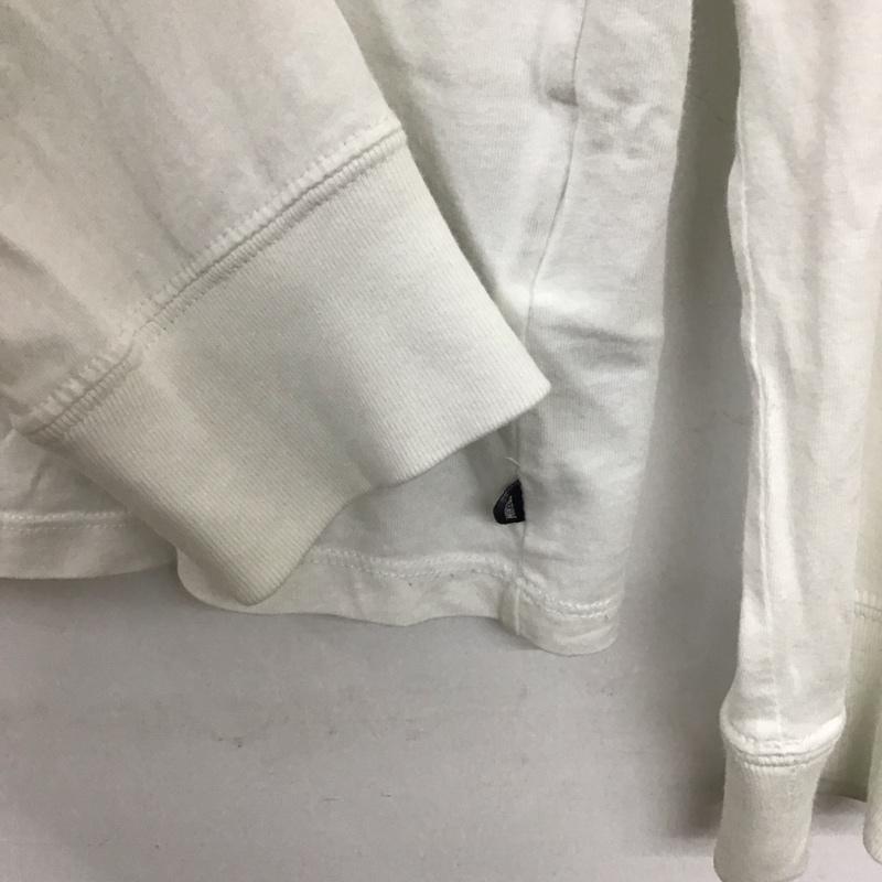 ナイキ NIKE カットソー 長袖 923451-100 フラワープリント 長袖カットソー クルーネックカットソー XL プリント 白 / ホワイト /  メンズ USED 古着 中古 10136165