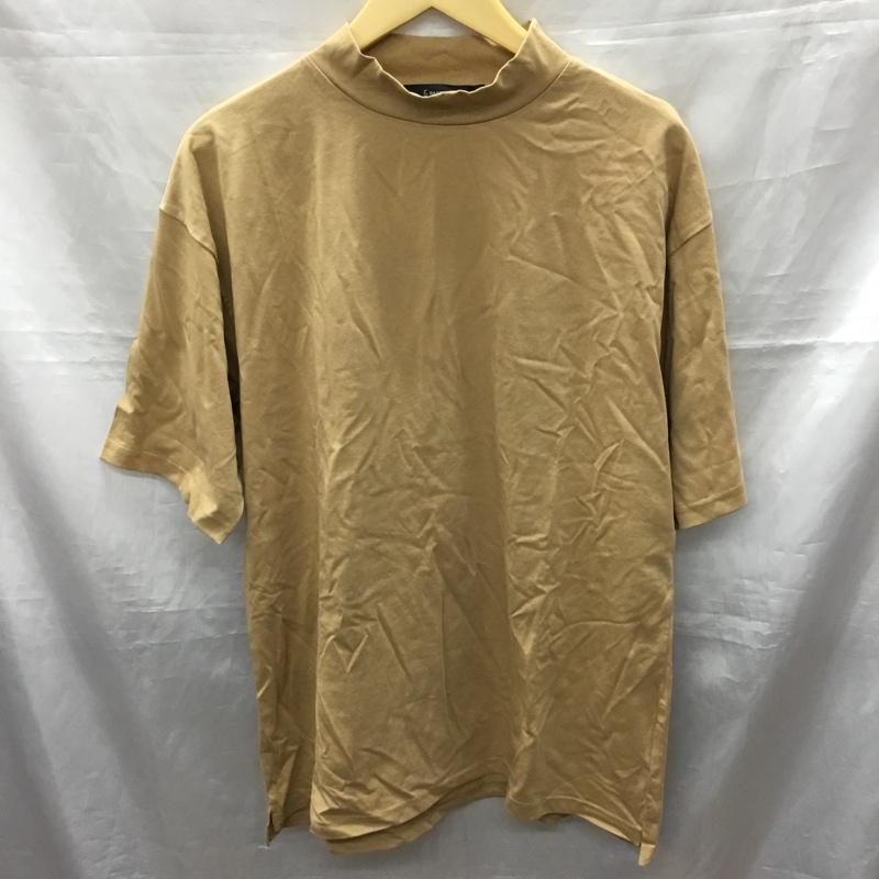 レイジブルー RAGEBLUE Tシャツ 半袖 RB024108AD モックネック M 無地 ベージュ / ベージュ /  メンズ USED 古着 中古 10117782