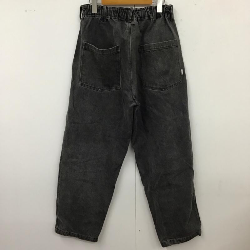 ストレイト STRAIIIGHT パンツ デニム、ジーンズ M 無地 黒 / ブラック /  メンズ USED 古着 中古 10118030