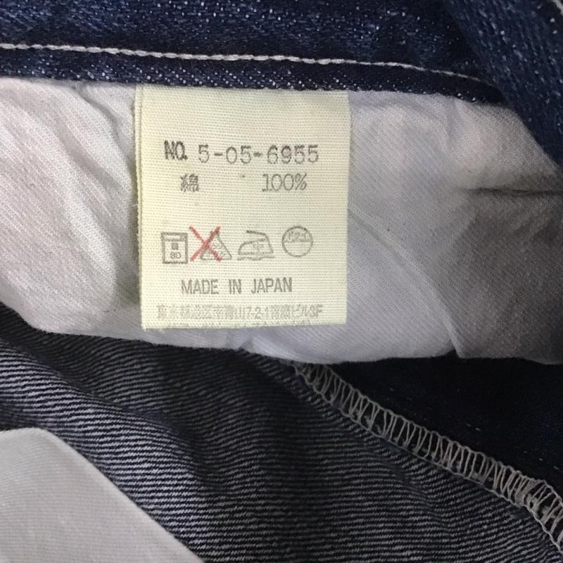 フォーティーファイブアールピーエム 45RPM パンツ ショートパンツ 5-05-6955 デニム 34 34 無地 青 / ブルー /  メンズ USED 古着 中古 10108185