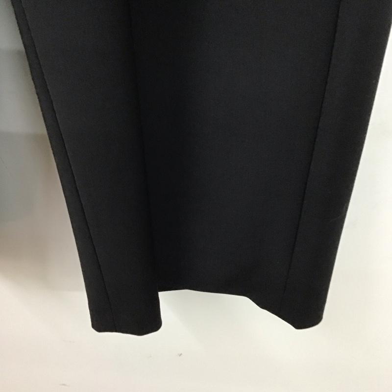 シウム SIWEM パンツ スラックス スラックスパンツ ワイドパンツ ストレッチパンツ XS 無地 黒 / ブラック /  レディース USED 古着 中古 10129700