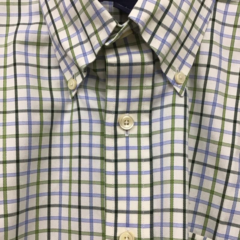 ブルックスブラザーズ BROOKS BROTHERS シャツ、ブラウス 長袖 長袖シャツ チェックシャツ カラーシャツ ボタンダウンシャツ M チェック マルチカラー / マルチカラー /  メンズ USED 古着 中古 10131165
