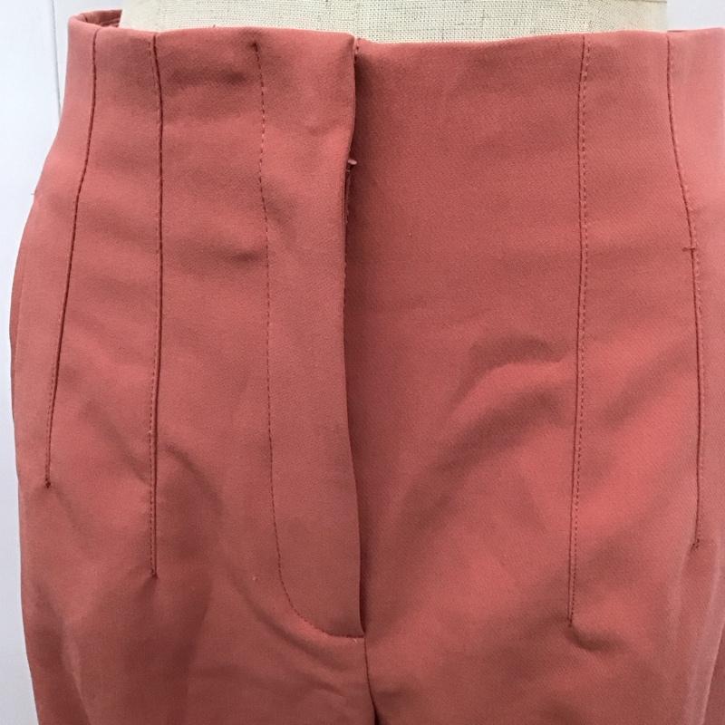 ザラ ZARA パンツ スラックス スラックス ストレートパンツ スリムパンツ S 無地 桃 / ピンク /  レディース USED 古着 中古 10114476
