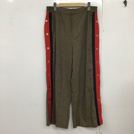 ザラウーマン ZARA WOMAN パンツ ワークパンツ、ペインターパンツ ワイドパンツ カジュアルパンツ スラックス L チェック マルチカラー / マルチカラー /  レディース USED 古着 中古 10125208