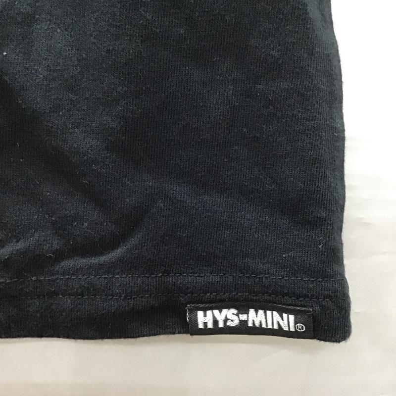 ヒステリック ミニ HYSTERIC MINI Tシャツ 半袖 100cm プリント 黒 / ブラック /  ガールズ USED 古着 中古 10123418