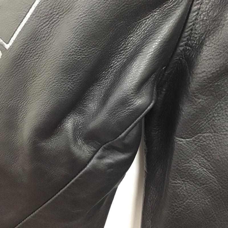 ハーレーダビッドソン Harley-Davidson ジャケット、上着 ジャケット、ブレザー 97008-24vm/000l JacketLeatherBlackBeauty レザージャケット L ロゴ、文字 黒 / ブラック /  メンズ USED 古着 中古 10137832