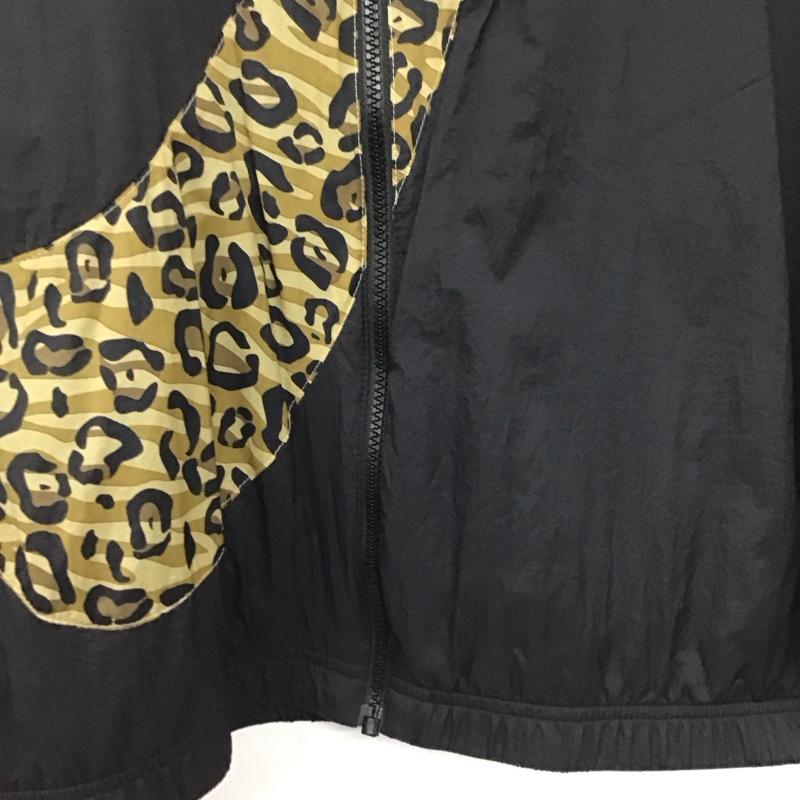 ナイキ NIKE ジャケット、上着 ジャケット、ブレザー CT1699-010 スウッシュウィメンズウーブンジャケット S ヒョウ柄・レオパード柄 黒 / ブラック /  レディース USED 古着 中古 10141967