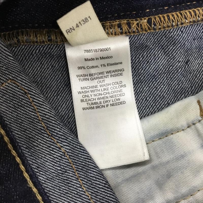 デニムアンドサプライラルフローレン DENIM & SUPPLYRALPHLAUREN パンツ デニム、ジーンズ 28インチ 無地 インディゴ / インディゴ /  メンズ USED 古着 中古 10110637