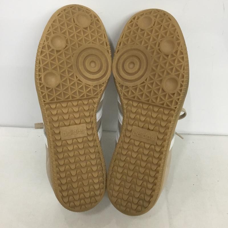アディダス adidas スニーカー スニーカー IE6523 SAMBA OG W 24cm 24.0cm ロゴ、文字 ベージュ / ベージュ /  レディース USED 古着 中古 10141604