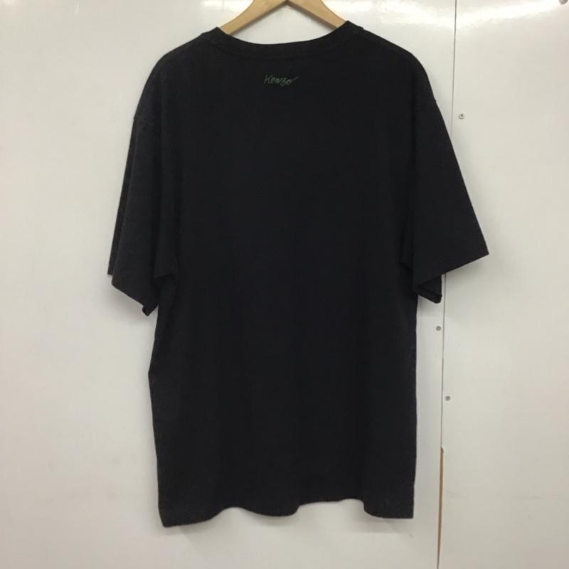 ケンゾー KENZO Tシャツ 半袖 半袖カットソー プリントTシャツ クルーネックカットソー nigo L プリント 黒 / ブラック /  メンズ USED 古着 中古 10142101