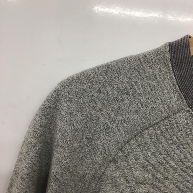 ナイキ NIKE カットソー 半袖 半袖カットソー スウェット XL ロゴ、文字 灰 / グレー /  メンズ USED 古着 中古 10150747