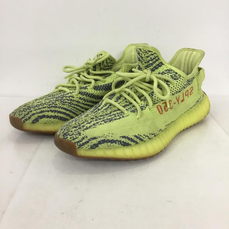アディダス adidas スニーカー スニーカー B37572 YEEZY BOOST 350 V2 27cm 27.0cm ロゴ、文字 黄 / イエロー /  メンズ USED 古着 中古 10133179