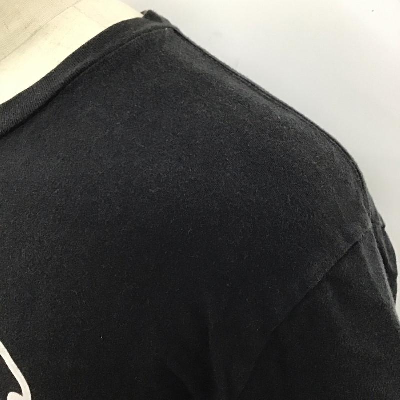 アンブッシュ AMBUSH Tシャツ 半袖 クルーネック プリント L ロゴ、文字 黒 / ブラック /  メンズ USED 古着 中古 10123302