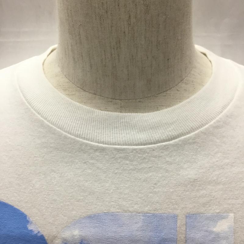 ディージーケー DGK Tシャツ 半袖 クルーネック プリント M ロゴ、文字 白 / ホワイト /  メンズ USED 古着 中古 10115521