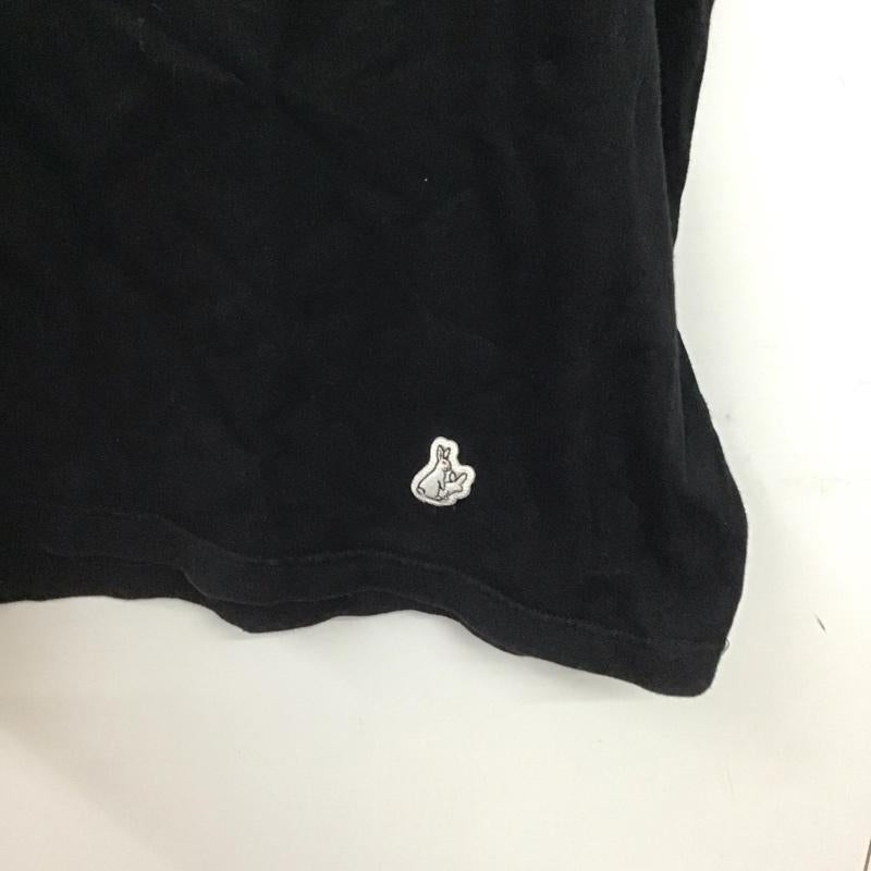 エフアールツー FR2 Tシャツ 半袖 半袖カットソー プリントTシャツ クルーネックカットソー XL プリント 黒 / ブラック /  メンズ USED 古着 中古 10145045