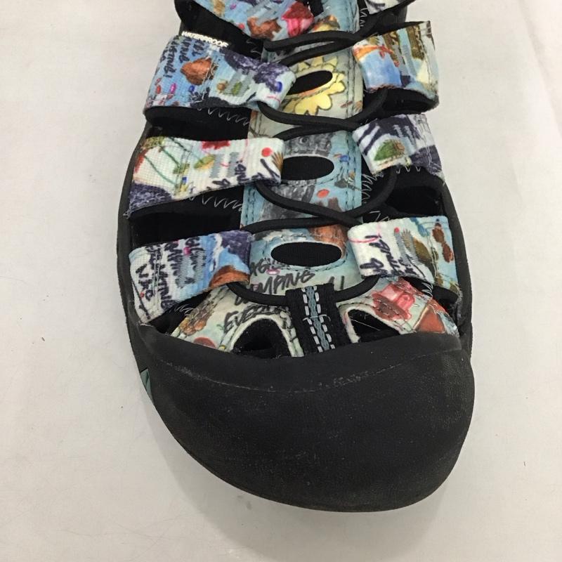 キーン KEEN サンダル サンダル 1023417 New Acoustic Camp 27cm 箱有 水陸両用 27.0cm 総柄 マルチカラー / マルチカラー /  メンズ USED 古着 中古 10139327