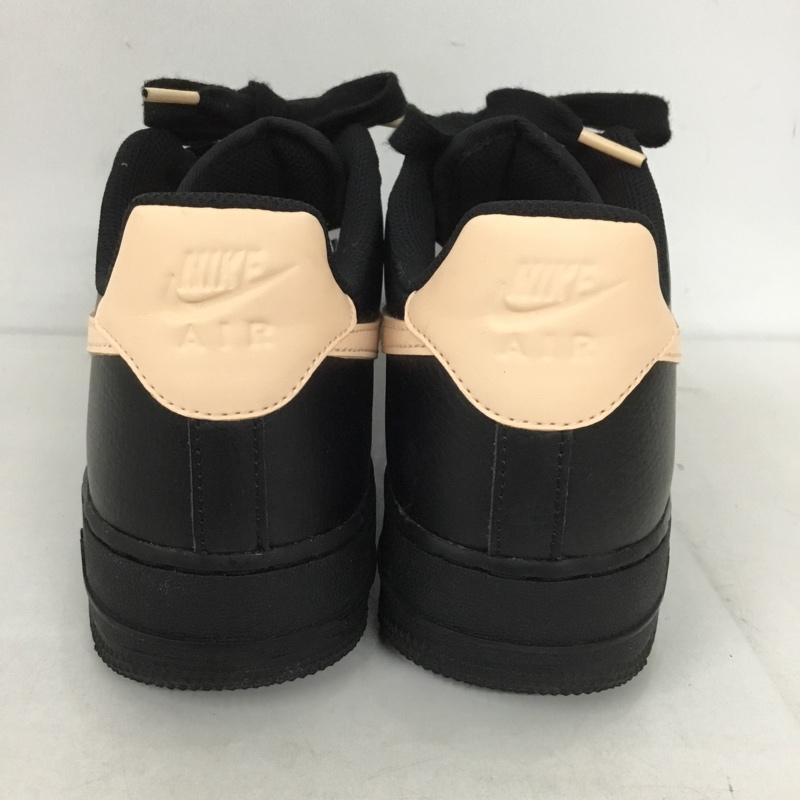 ナイキ NIKE スニーカー スニーカー 315115-039 WMNS AIR FORCE 1 07 27.5cm 27.5cm ロゴ、文字 黒 / ブラック / X 桃 / ピンク /  メンズ USED 古着 中古 10129546